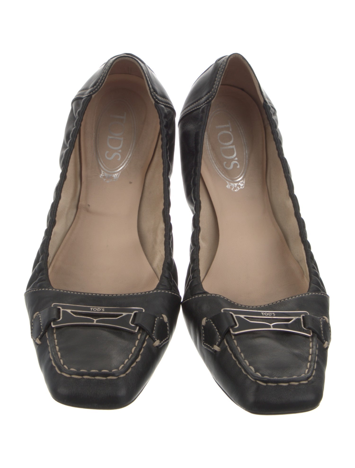 Tod's Leather Ballet Flats